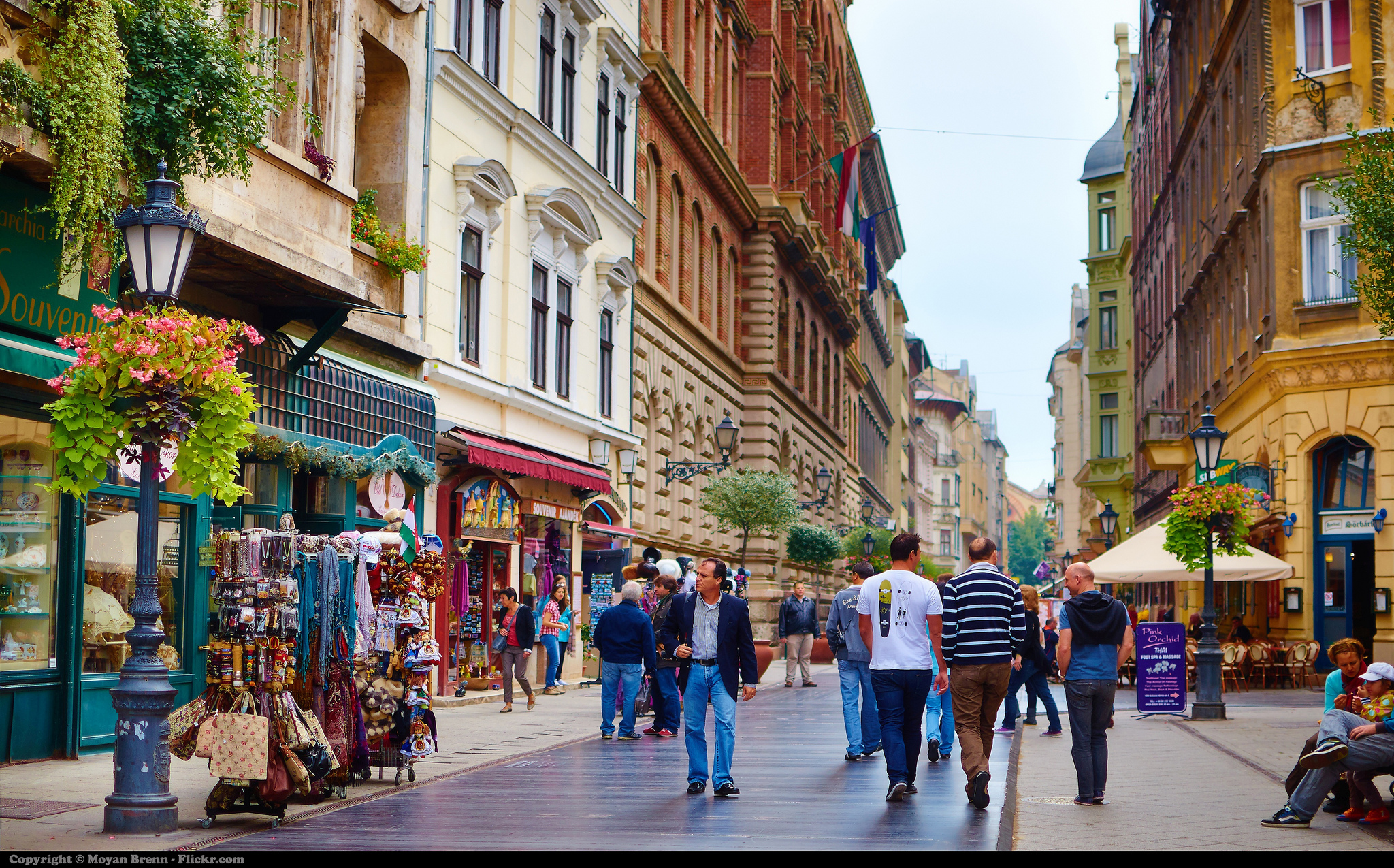 Shopping in Budapest, Hungary