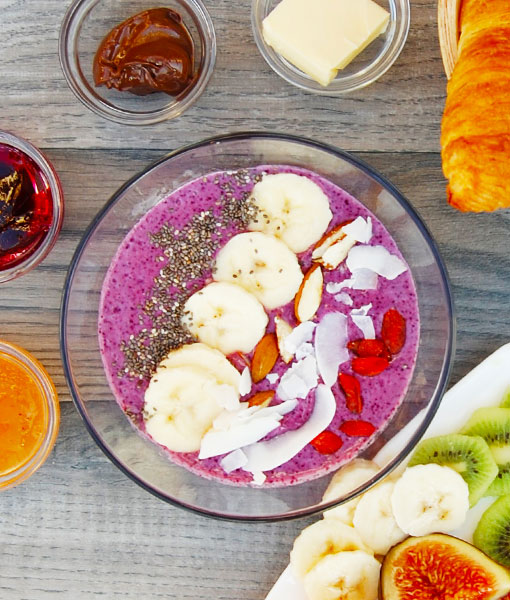 EarlyTaste-Frühstückslieferservice-Smoothie-Bowl-Himbeer-Banane