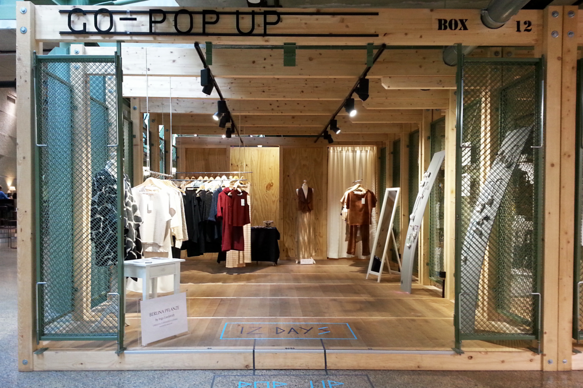 Pop-Up Box im Bikini Berlin