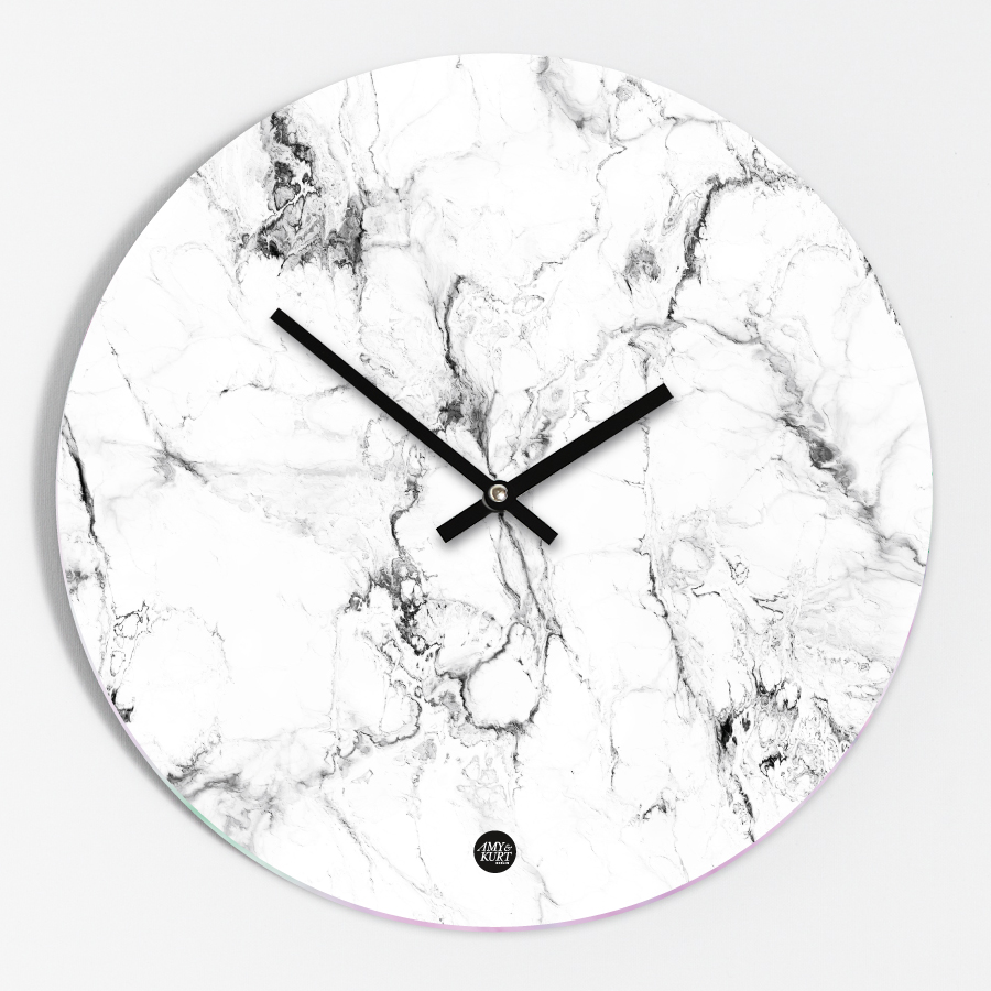 Wanduhr_Marmor